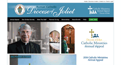 Desktop Screenshot of jolietdioceseappeal.org